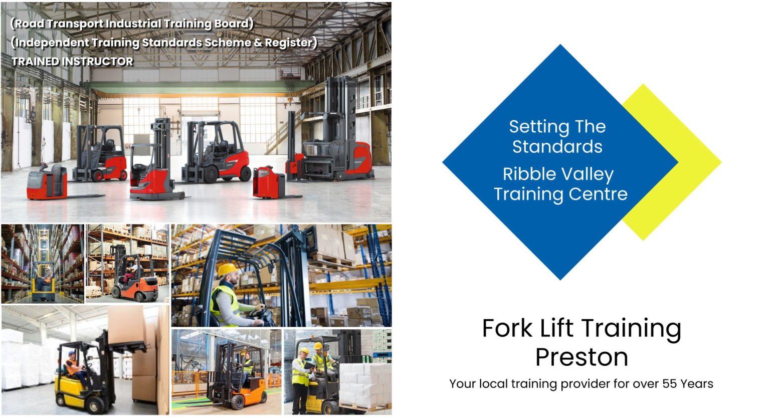 Forklift Truck Training Preston (FLT) Ribble Valley Training Centre